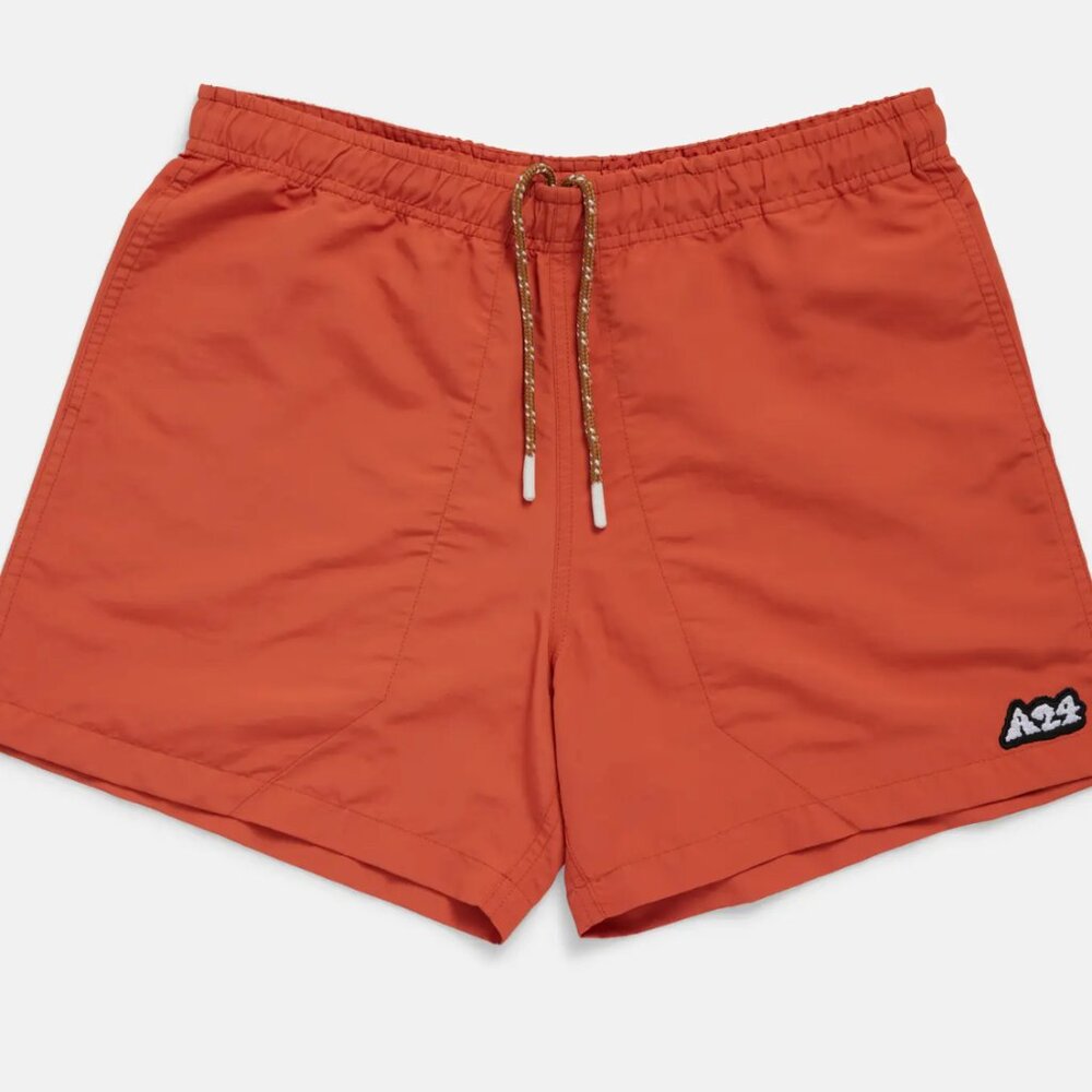 A24 Red Outdoor Shorts